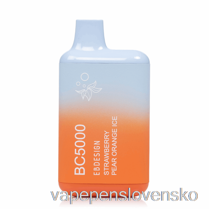 Bc5000 Jednorazový ľad Bez Nikotinu Jahoda Hruška Oranžová